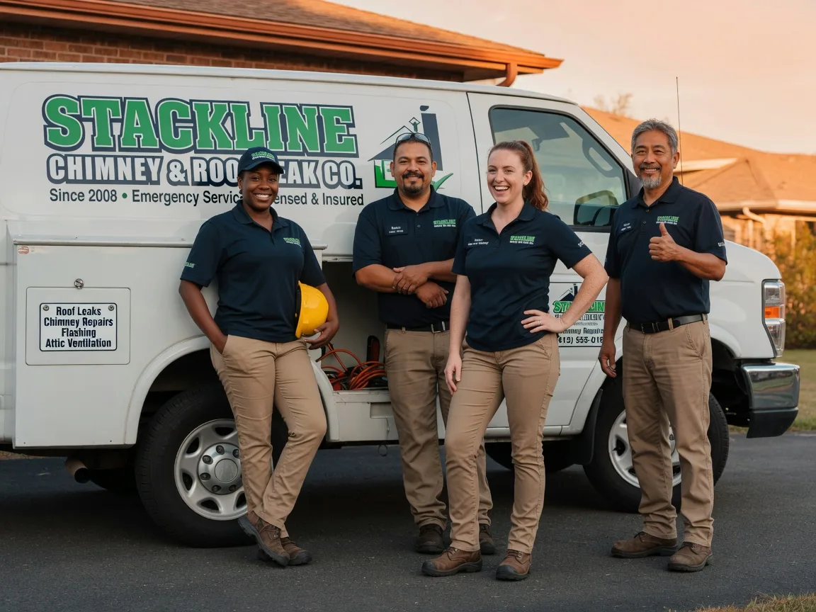 Chimney flashing repair company in Midway, PA